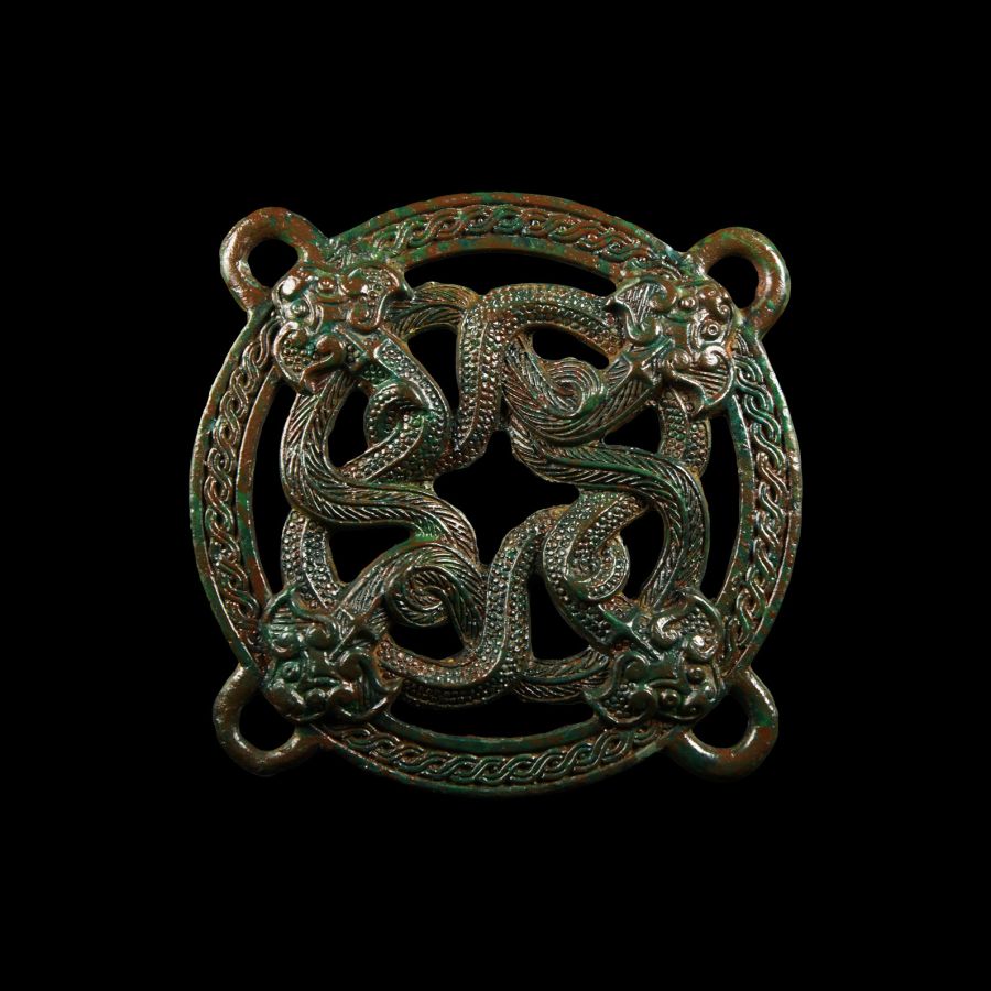 Chinese Ordos Style Dragon Belt Distributor