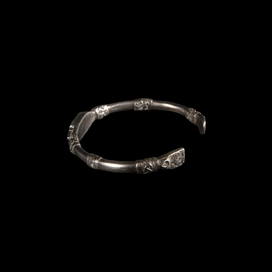 Silver Decorated Bracelet