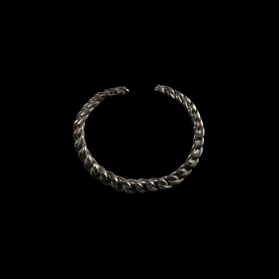 Silver Twisted Bracelet