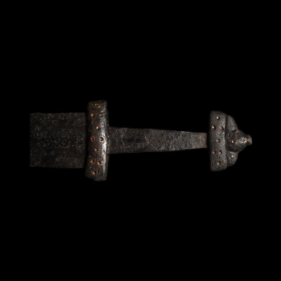 Viking Age Sword with Three-Lobed Pommel