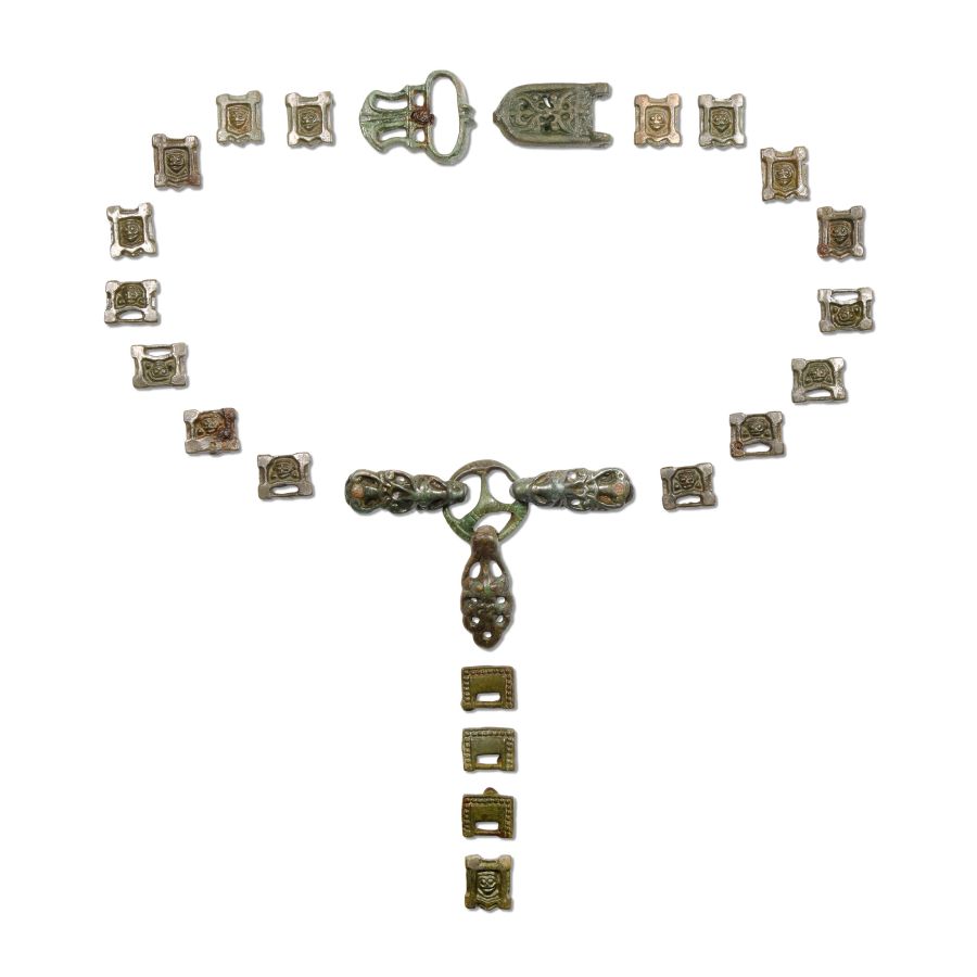 Viking Period Sword Belt Mount Set