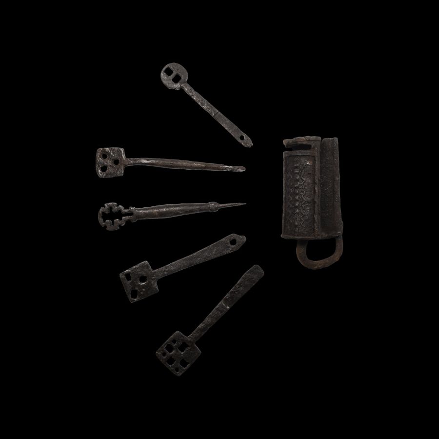 Viking Period Lock and Key Group