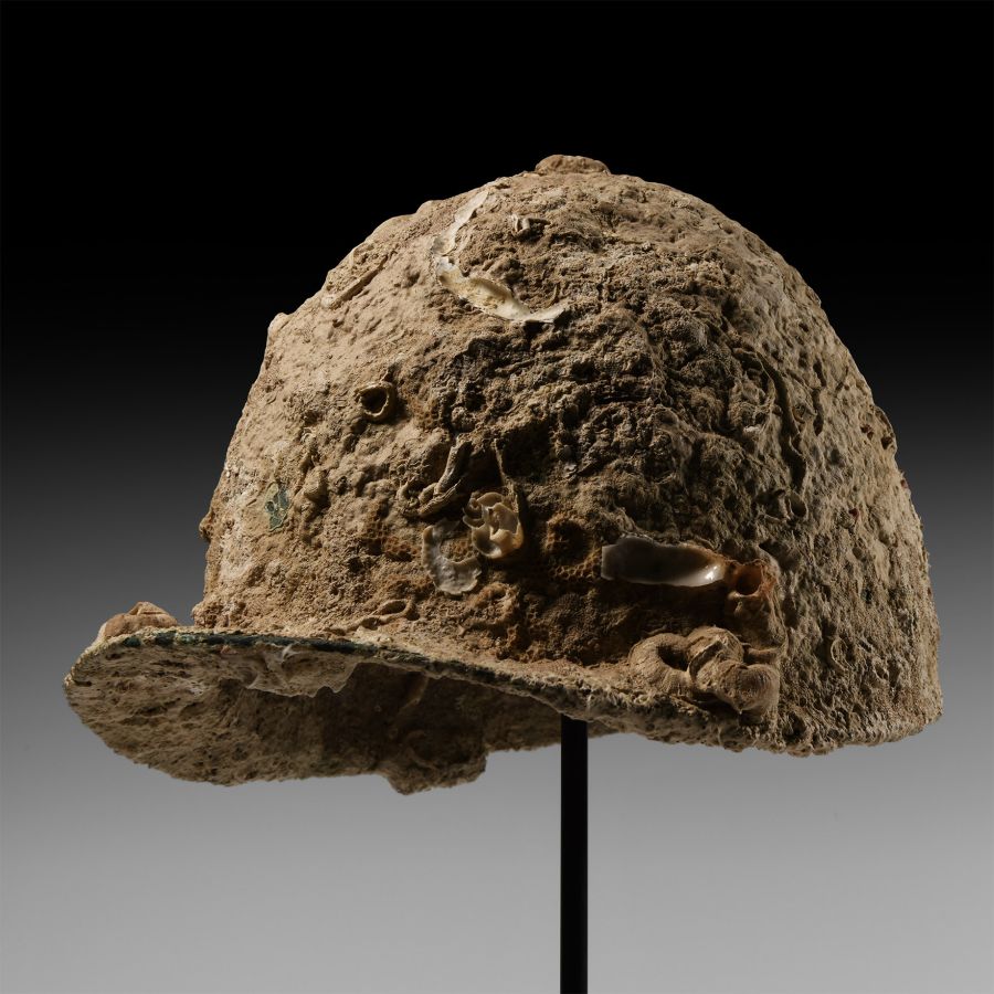 Roman Legionary Helmet with Inscription