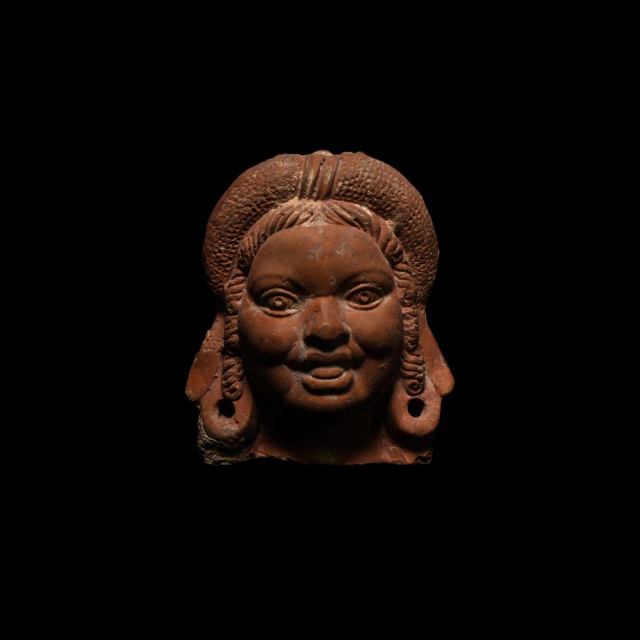 Graeco-Egyptian Head of Baubo Lamp
