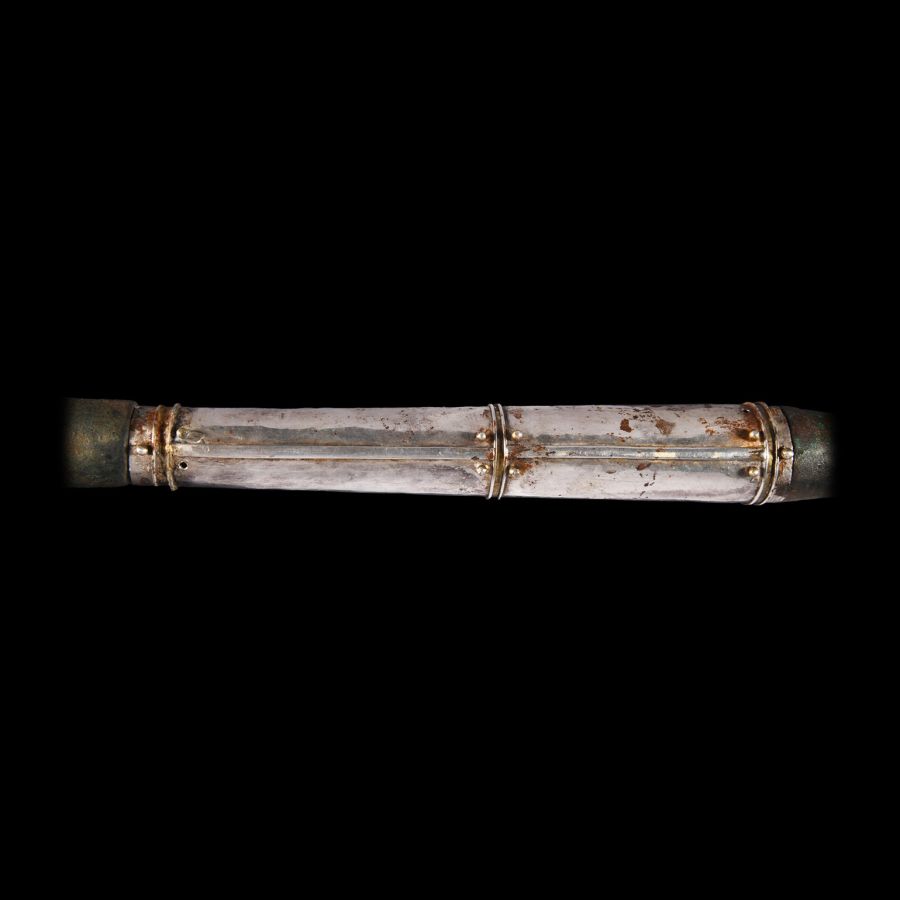 Elamite Ceremonial Axe with Silver Sleeve