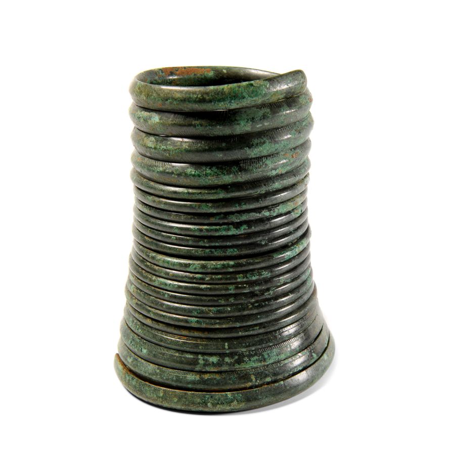 Greek Decorated Spiral Bracelet