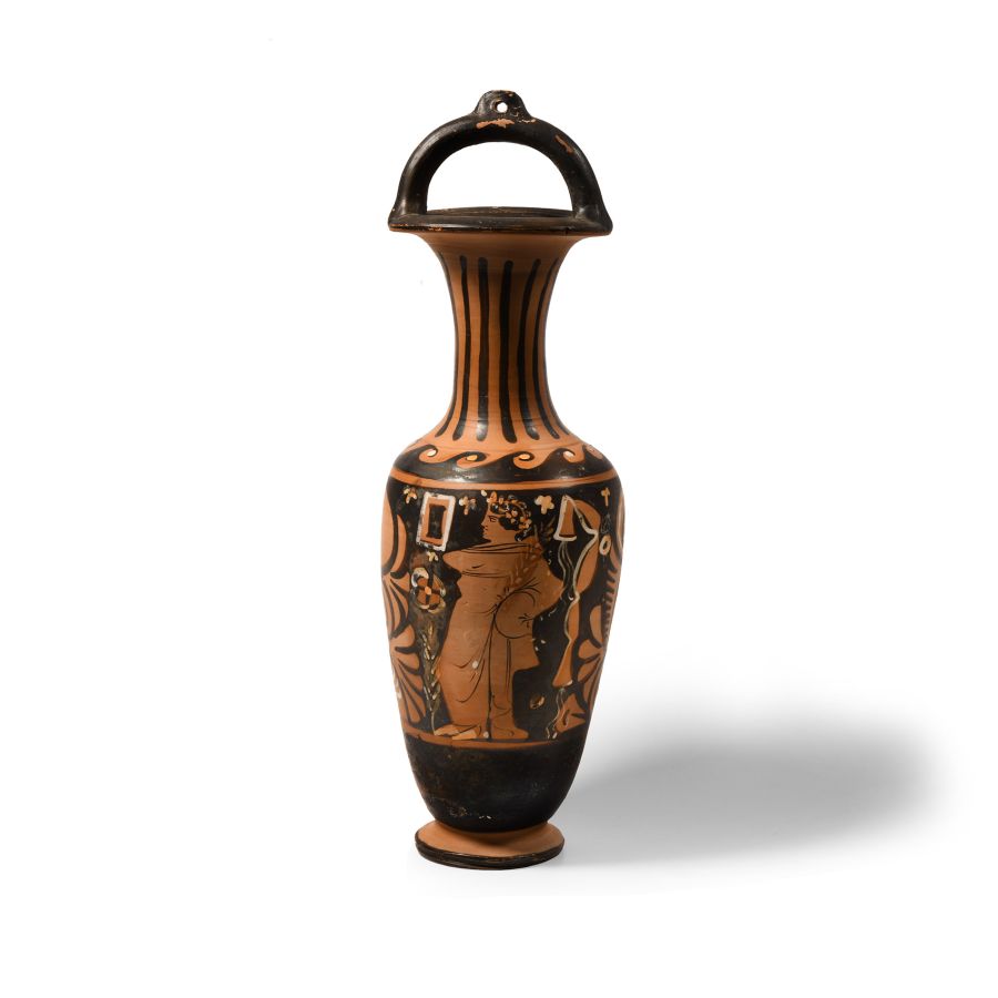 Campanian Red-Figure Bail Amphora from a Cumae Workshop