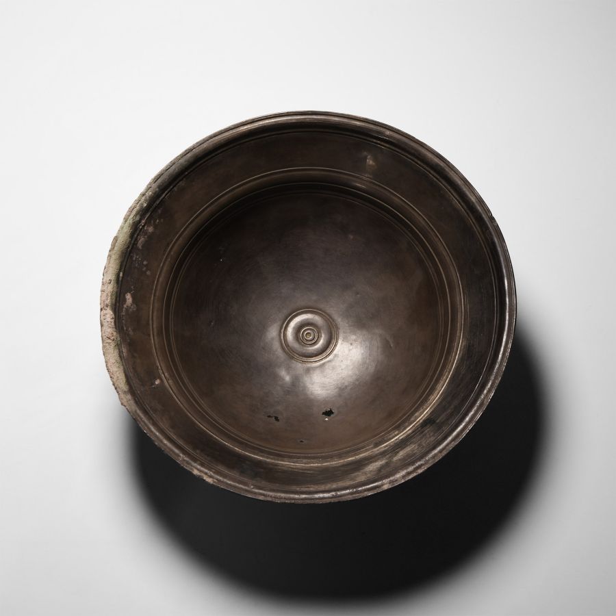 Hellenistic Silver Decorated Bowl