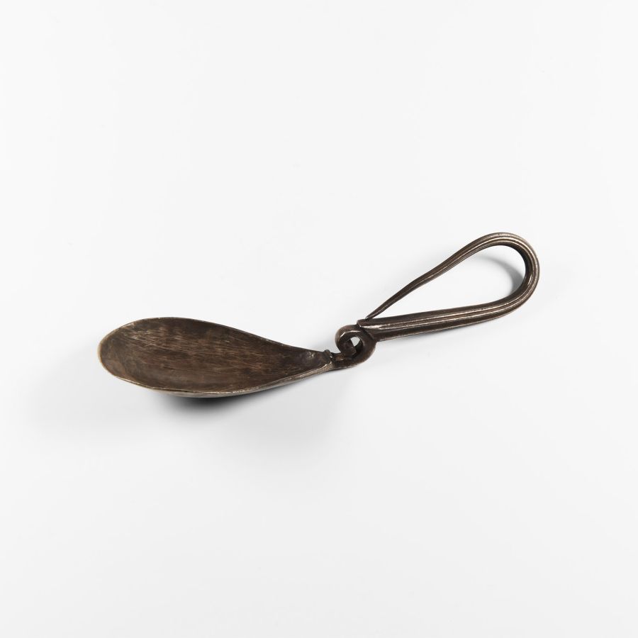 Roman Silver Swan-Neck Spoon