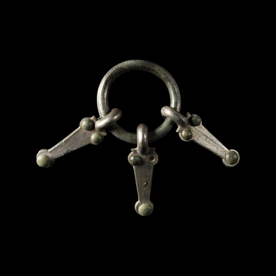 Saxon Silvered Bridle Fitting