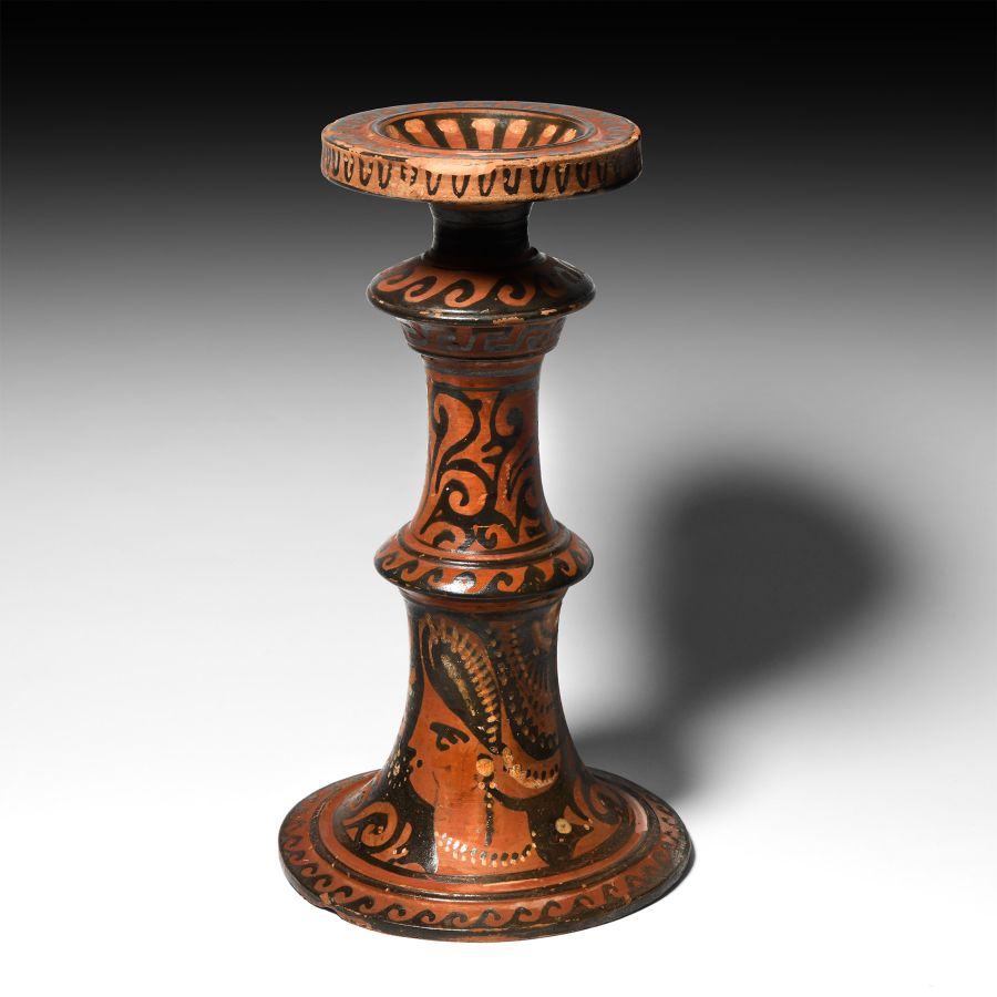 Greek Apulian Red-Figure Stand