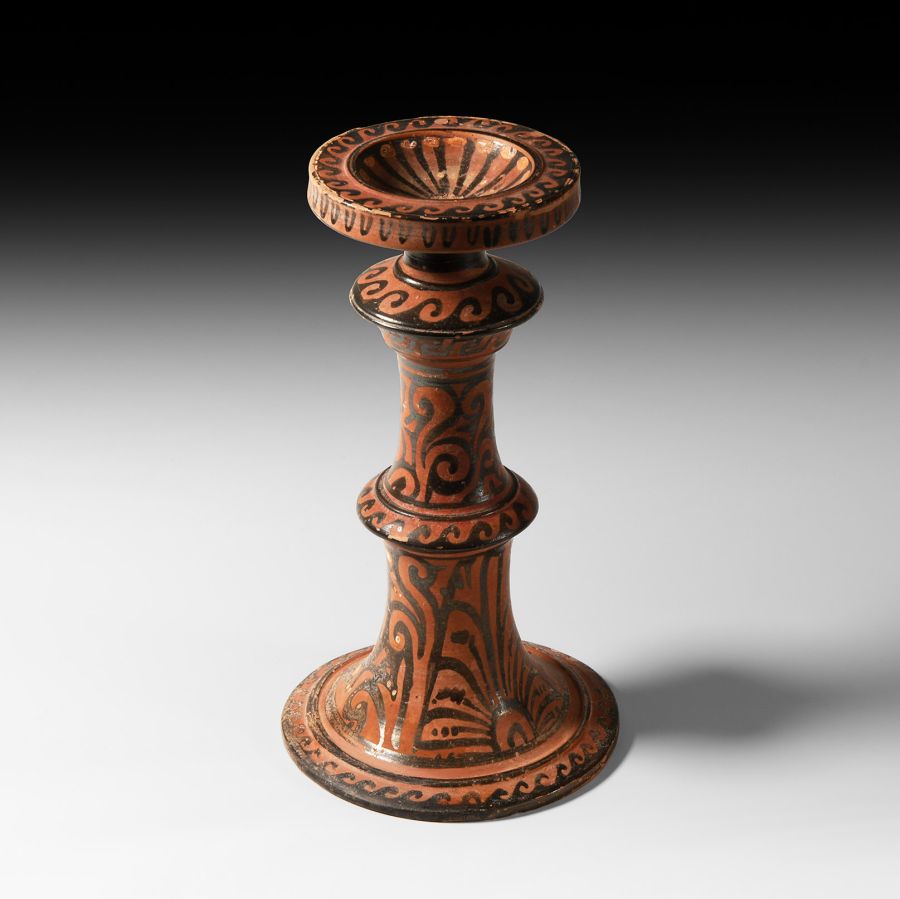 Greek Apulian Red-Figure Stand