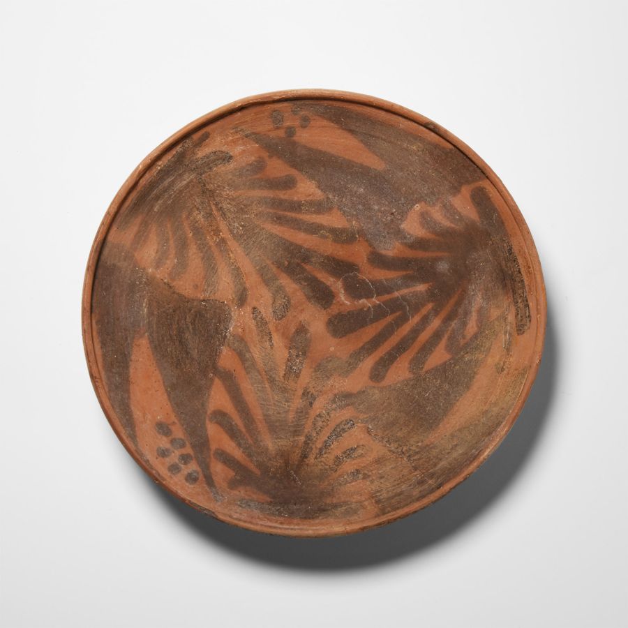 Nabataean Painted Dish