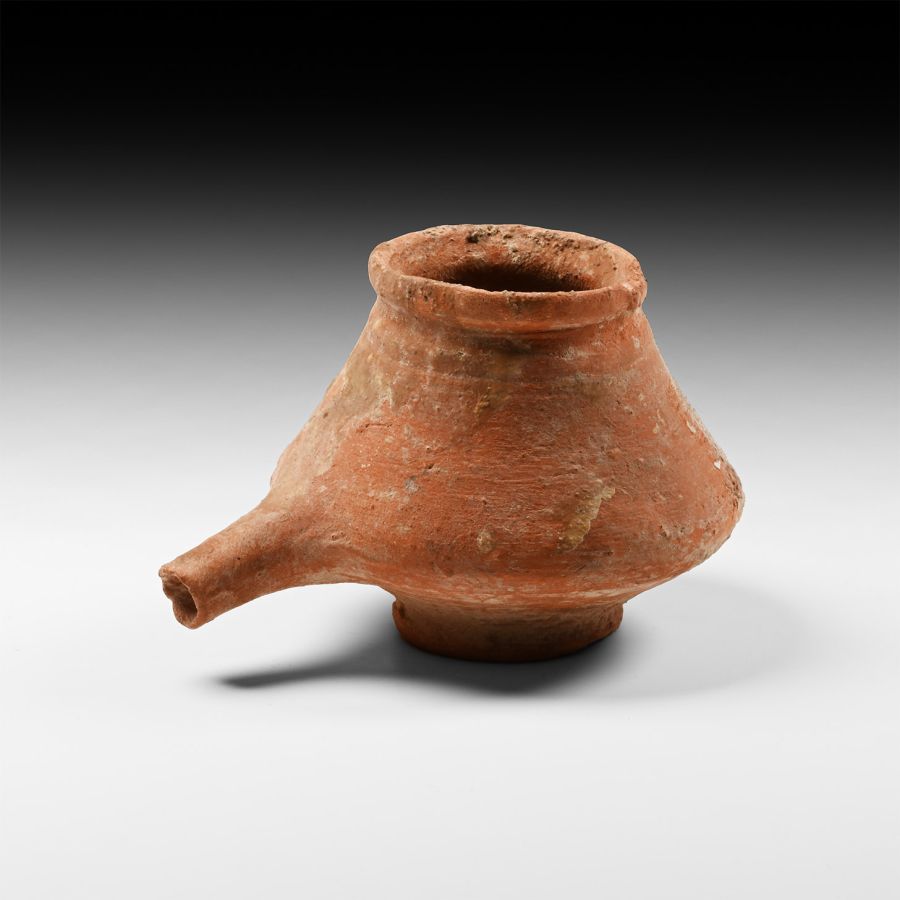 Nabataean Feeder Jar