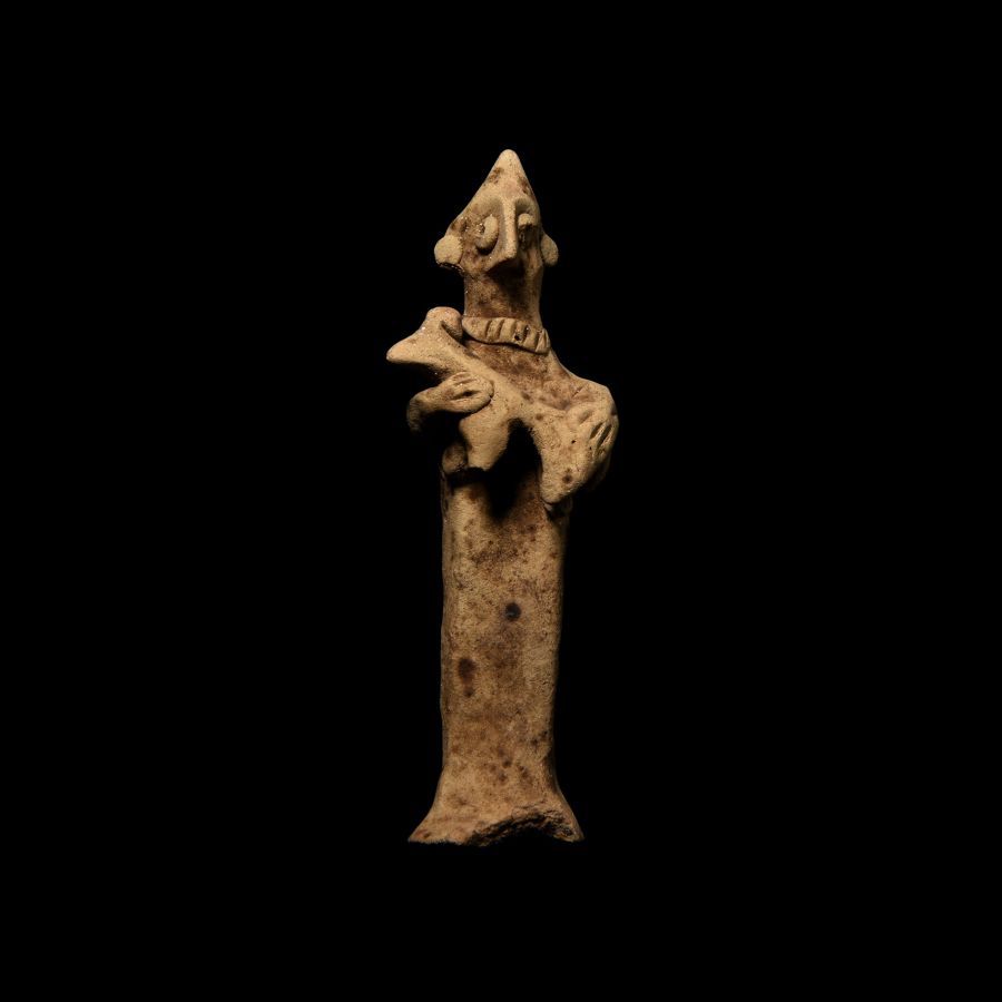 Syro-Hittite Figurine with Animal