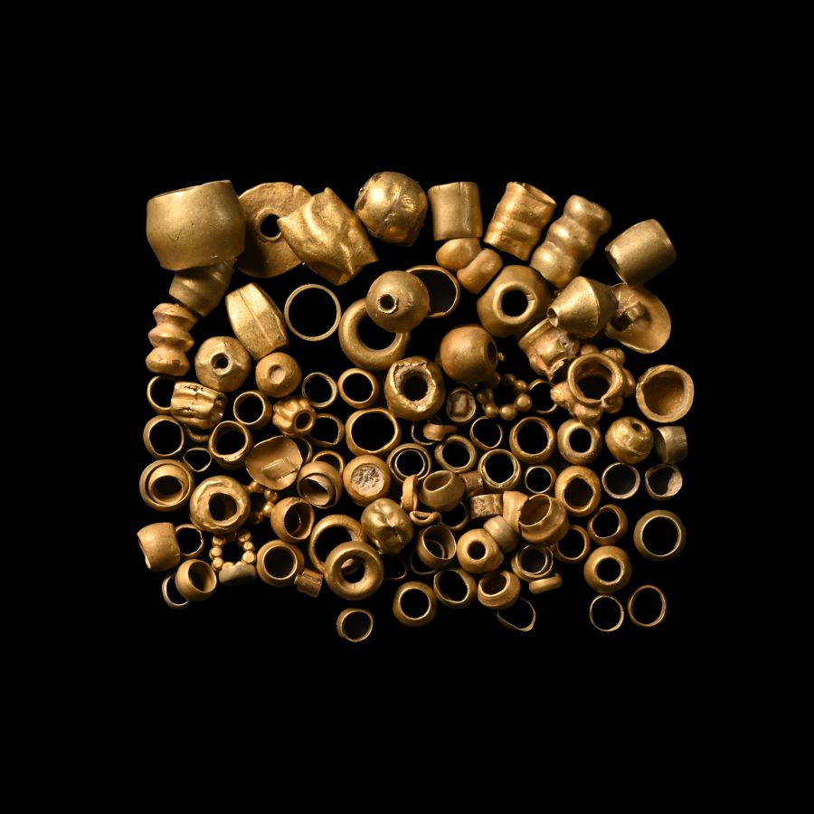 Western Asiatic Gold Bead Collection