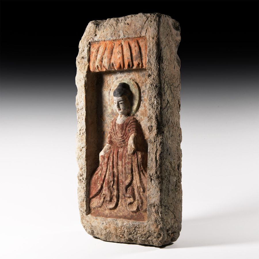 Chinese Wei Buddha Brick