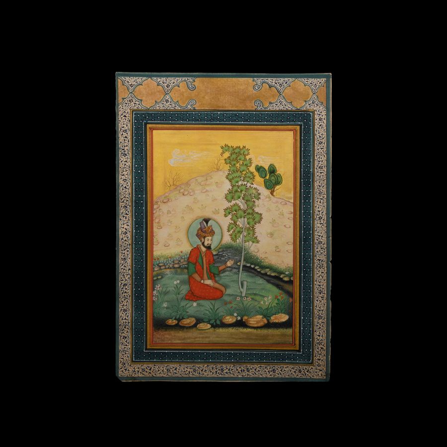 Indian Miniature Watercolour Painting