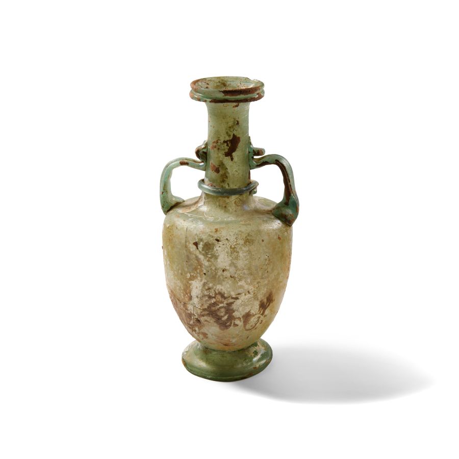 Large Roman Glass Amphora