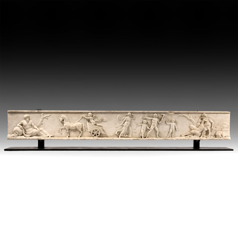 Neoclassical Marble Panel