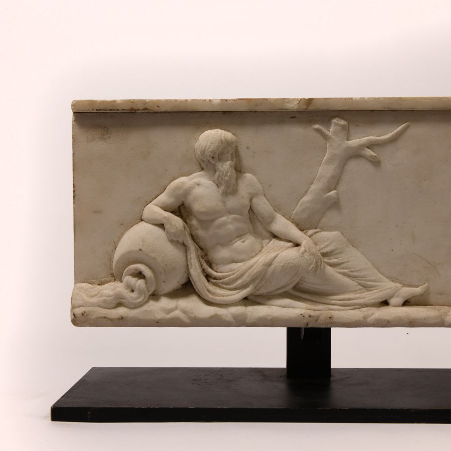 Neoclassical Marble Panel