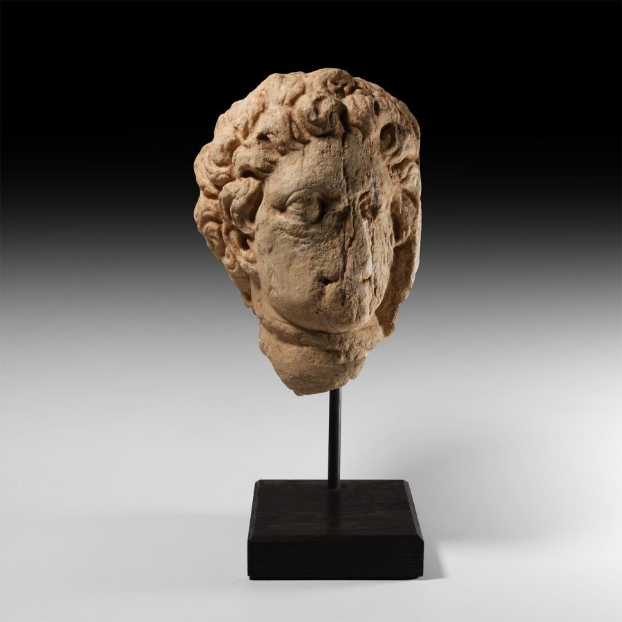 Late Roman Provincial Marble Head