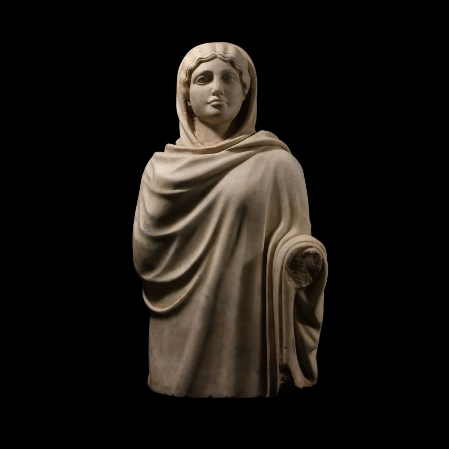 Life-Size Draped Statue of Venus
