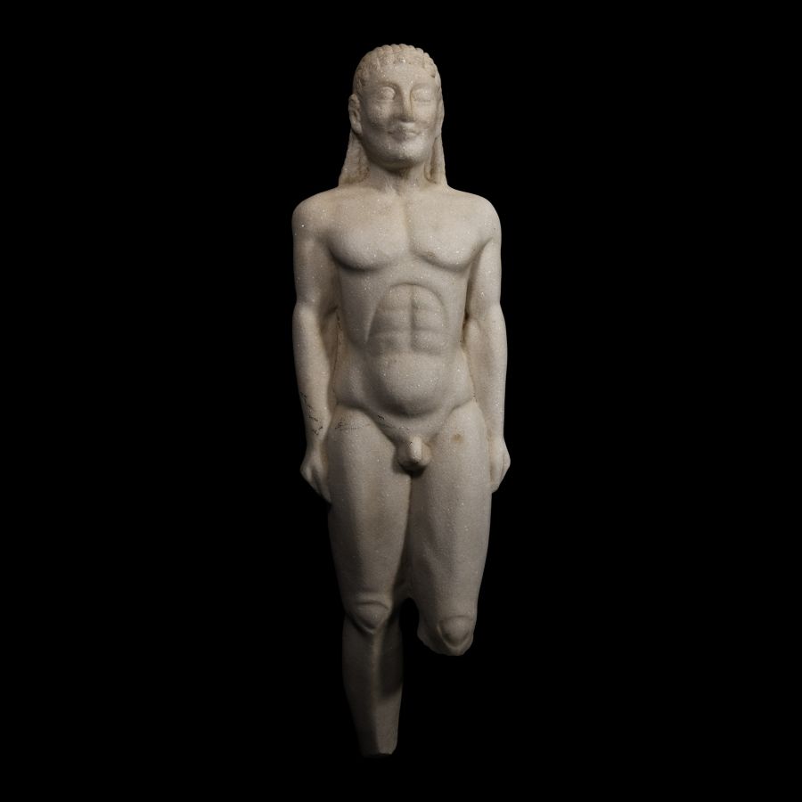 Marble Archaic Kouros Statue