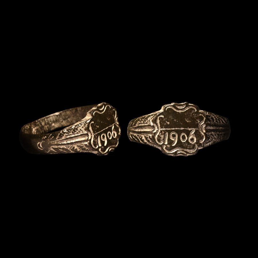 Edwardian Ring with Date