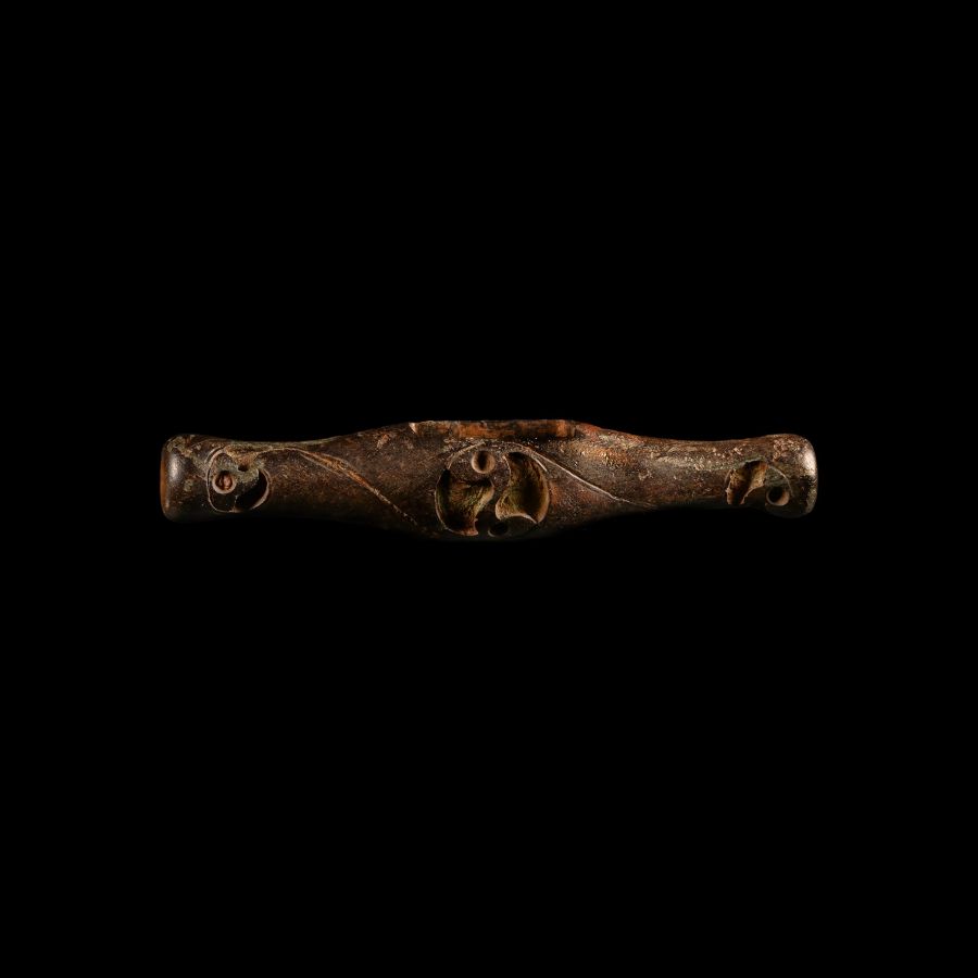 Iron Age Celtic Horse Bridle Cheek Piece with La Tène Ornament