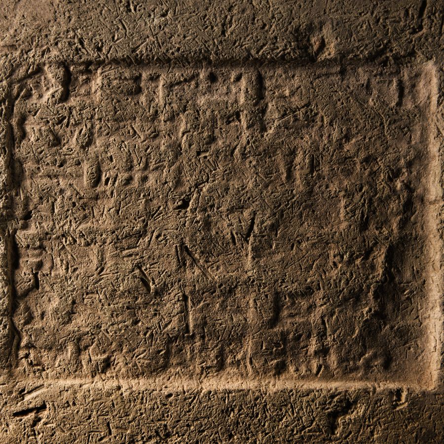 Large 'King Nebuchadnezzar the Great' Brick from the Wall of Babylon
