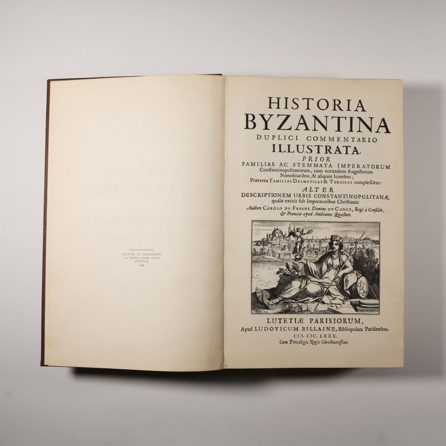 Archaeological Books - Du Cange, Du Fresne - Historia Byzantina