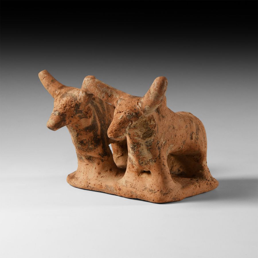 Indus Valley Votive Bull Pair