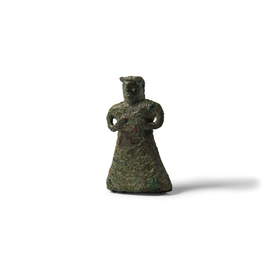Bactrian Female Figured Kohl Pot