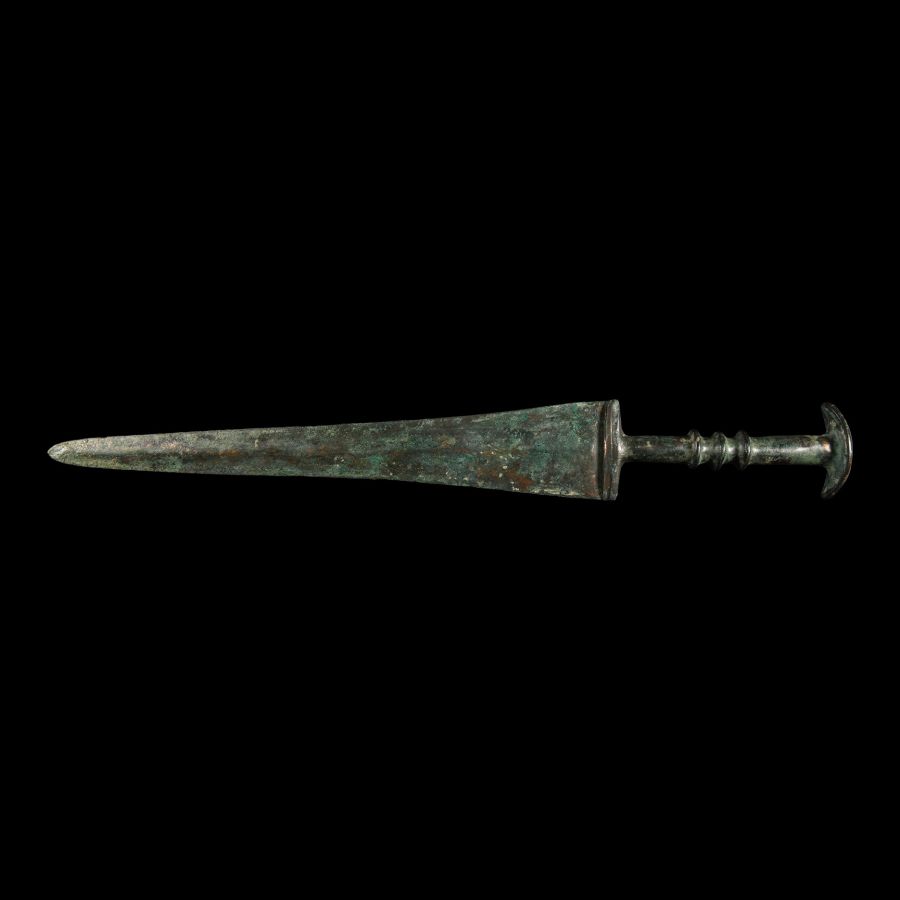 Luristan Dagger with Decorated Hilt