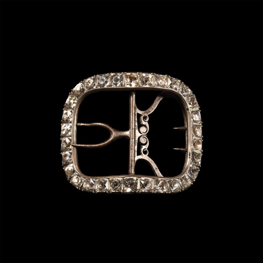 Georgian Period Silver Shoe Buckle
