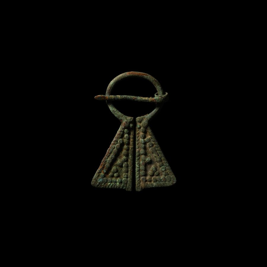 Viking Inspired Omega-Shaped Penannular Brooch