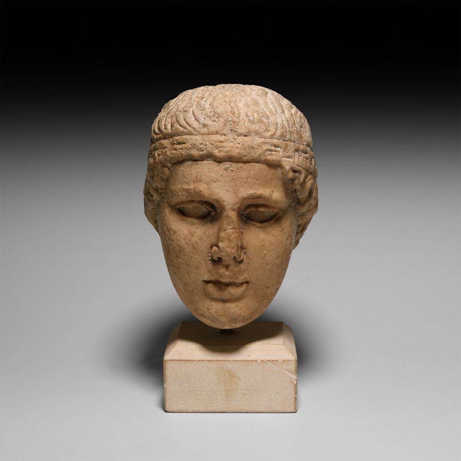 Post Medieval Marble Head