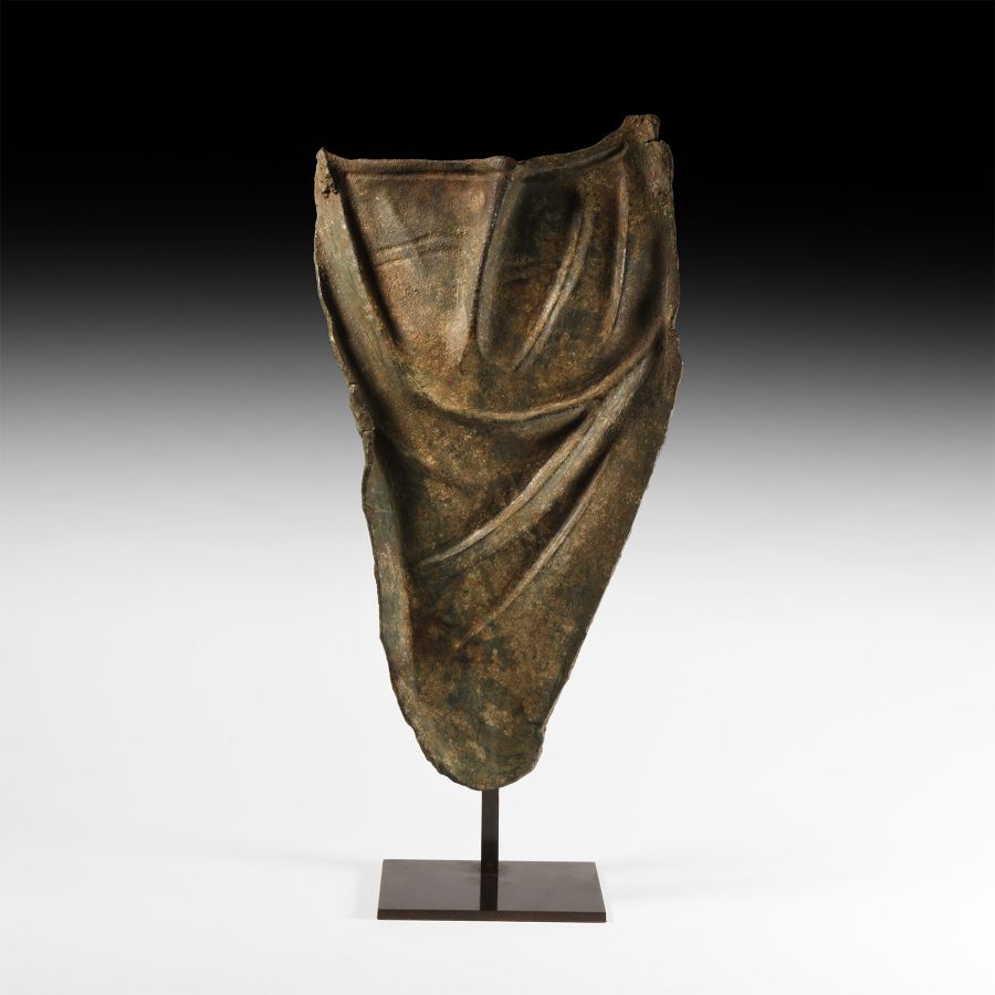 Roman Drapery from a Life-Size Statue
