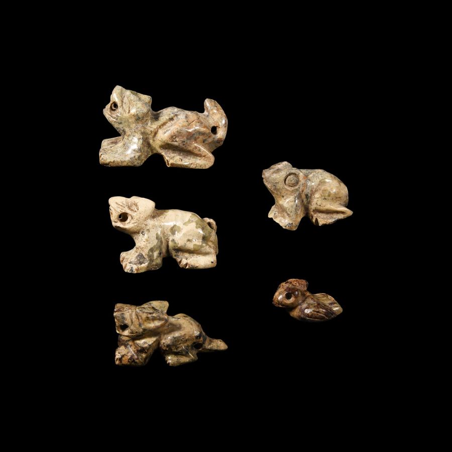 Prehispanic Animal Statue Group
