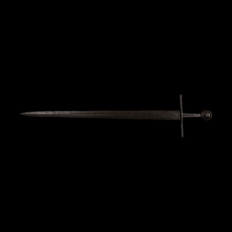 Medieval Iron Single-Handed Sword