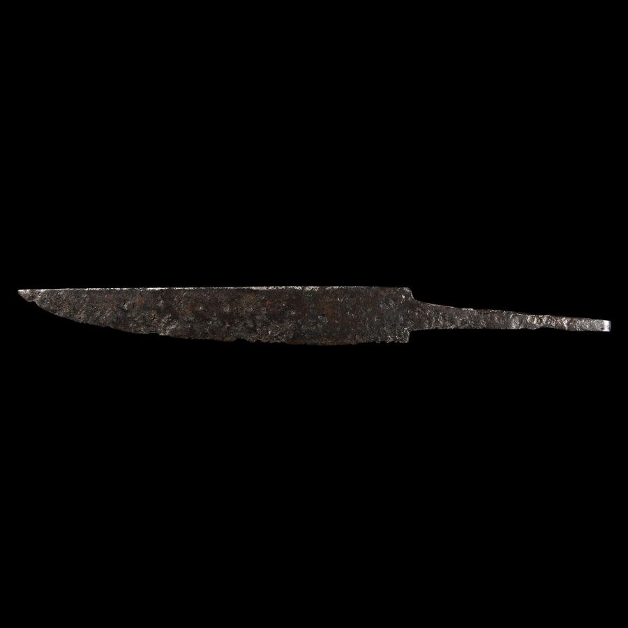 Medieval Iron Single-Edged Dagger