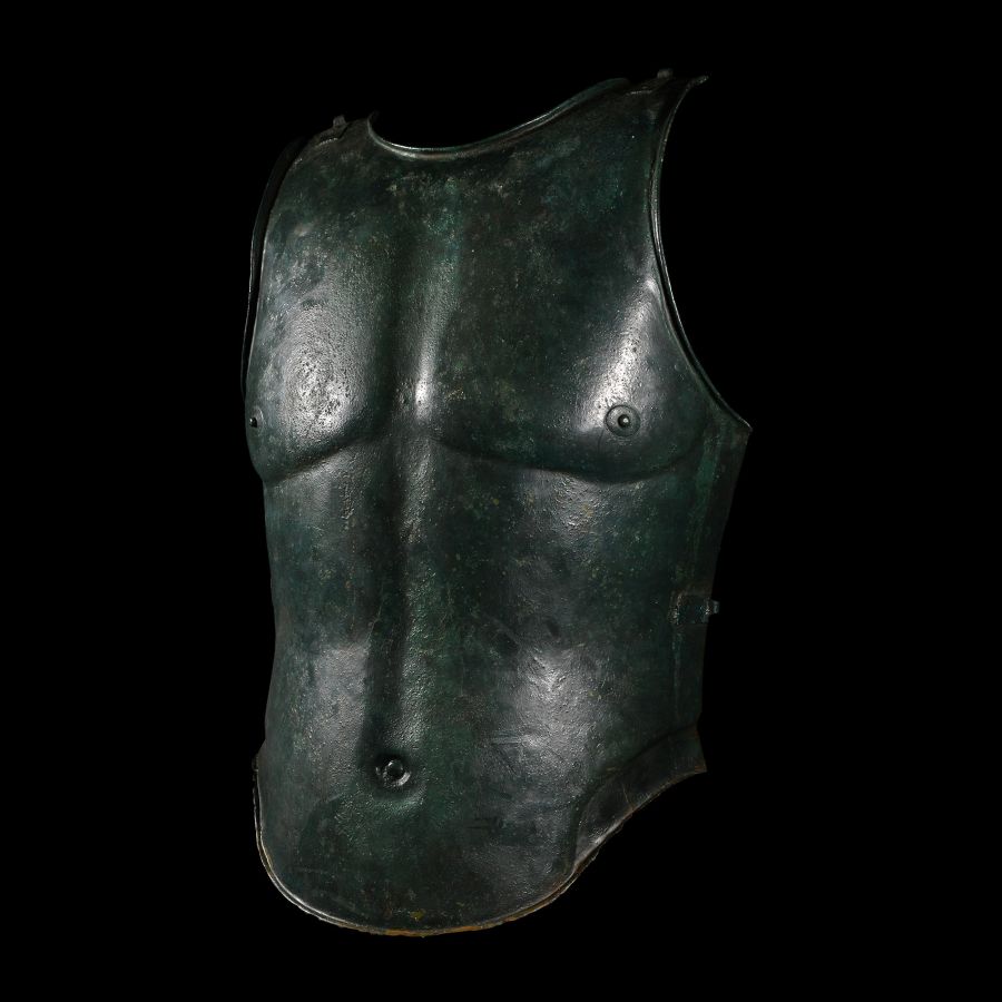 Roman Style Bronze Cuirass