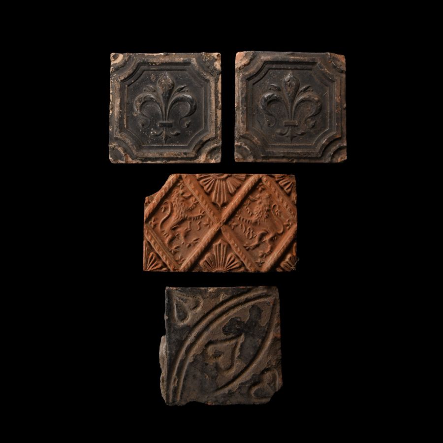 Post Medieval Ceramic Tile Group