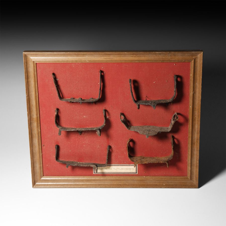 Medieval Early Iron 'Ice Crampon' Collection