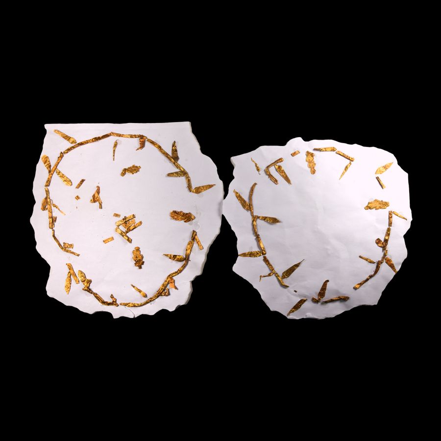 Greek Gold Diadem Leaf Group