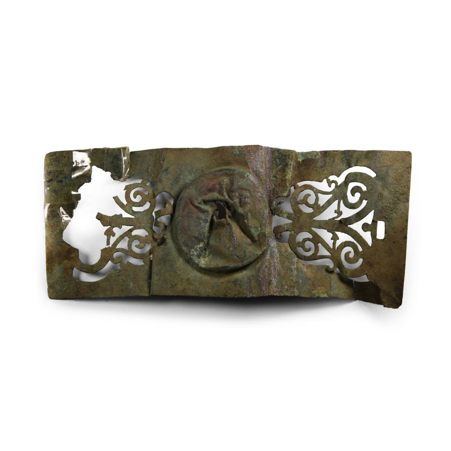 Large Roman Bronze Military Mount