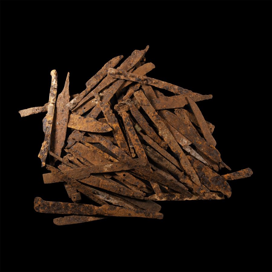 Medieval Iron Knife Blade Group