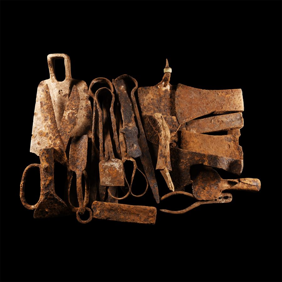 Medieval Iron Artefact Group