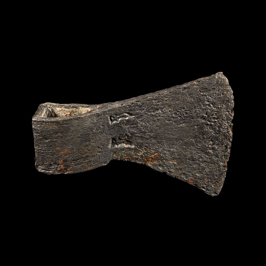 Medieval Iron Axehead